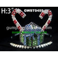 Christmas gift rhinestone tiara and crown